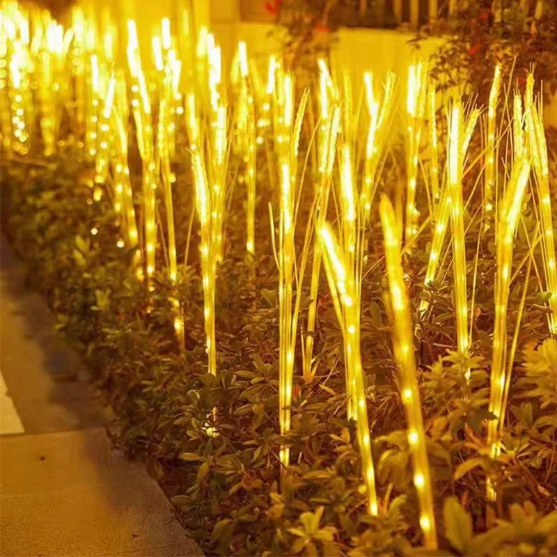 مصباح LED شمسي مقاوم للماء لتزيين الحدائق 5