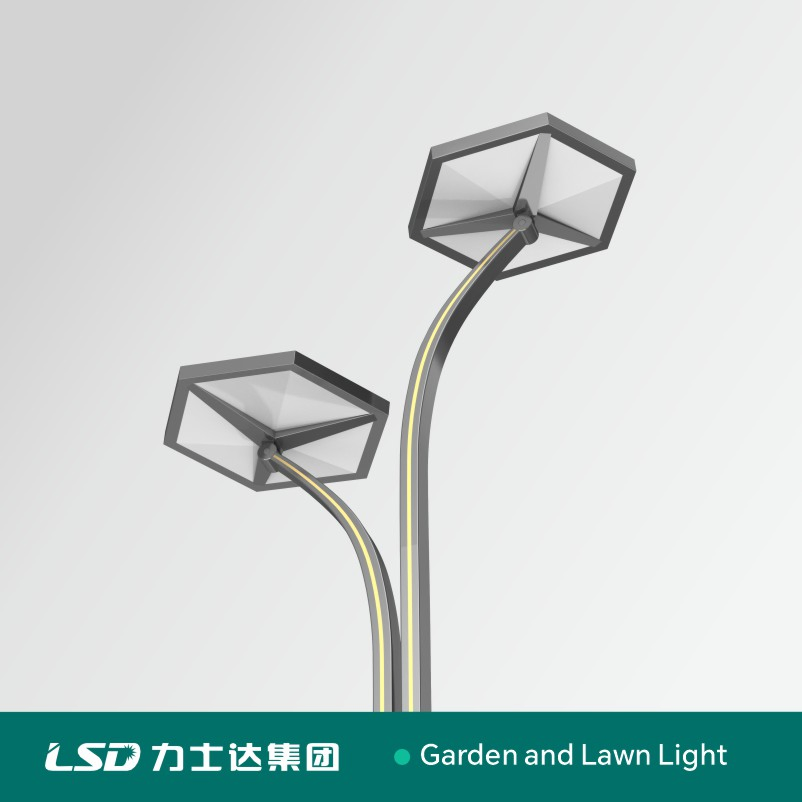 بيع ساخن مسار زينة حديث خارجي منظر طبيعي IP68 ضوء حديقة ساحة فناء LED مقاوم للماء 8W-50W سعر المصنع لتخصيص قمة العمود
