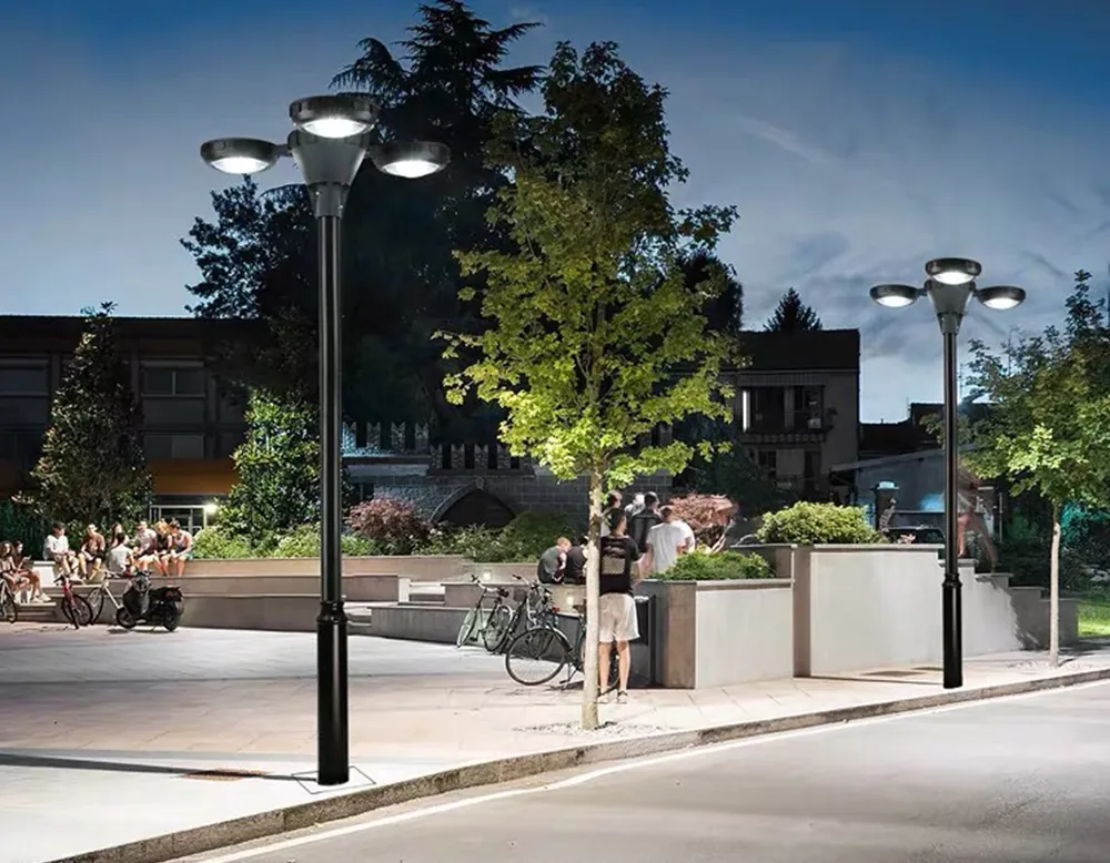 تصنع الصين ضوء حديقة LED ضوء بقعة LED خارجي للاستخدام في الحديقة والممرات والممرات الخارجية كشاف شمسي عالي القدرة