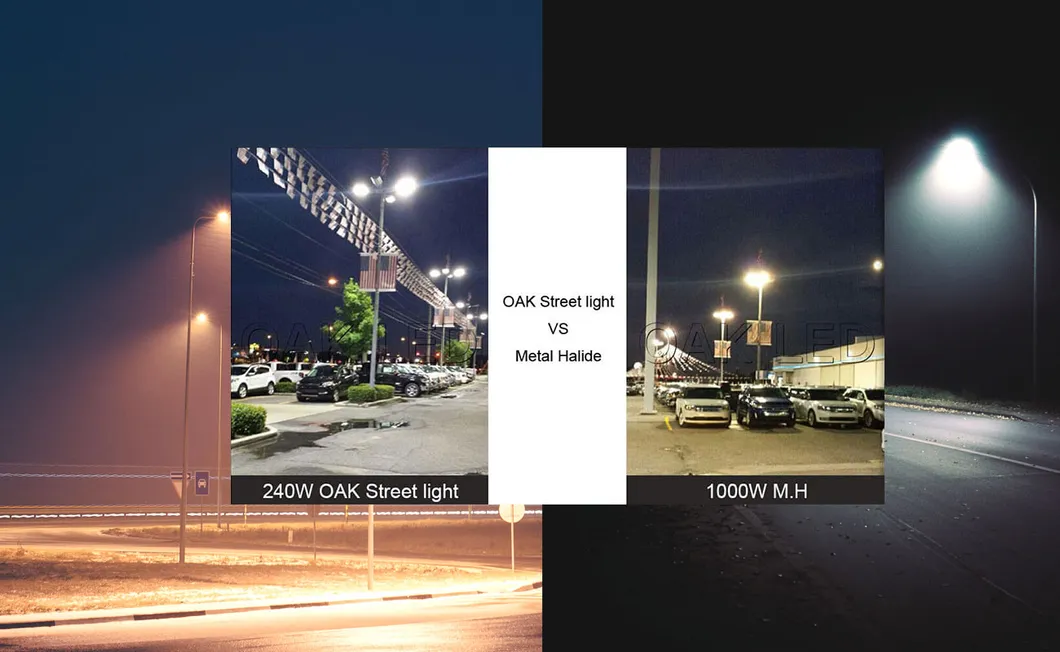 ألمع مصباح حديقة خارجي 150W ضوء شارع LED للطريق التجاري للمشاة