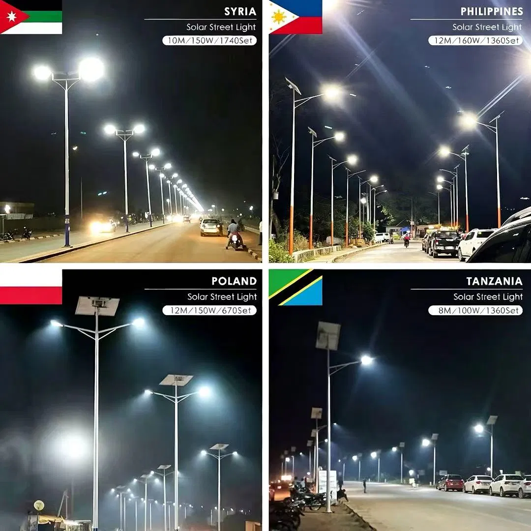 مصنع مضاد للتآكل للإضاءة الحديثة بالطاقة الشمسية للحدائق