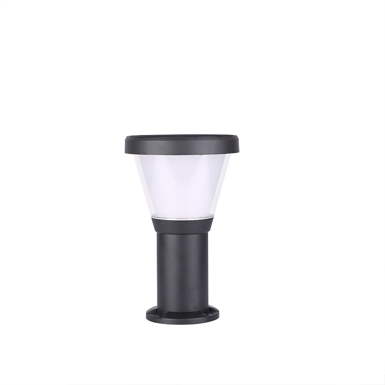 أضواء حديقة شمسية LED من الألمنيوم مقاومة للماء للط outdoors للحديقة والفناء والساحة والممرات وإضاءة المنزل IP65 5W