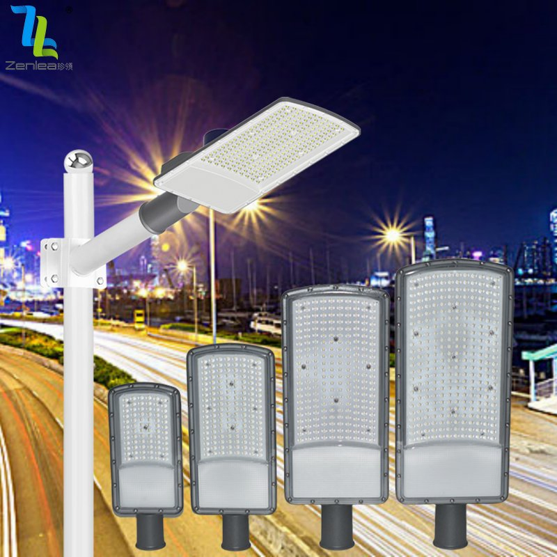 IP66 مصباح شارع LED خارجي من الألمنيوم المصبوب المقاوم للماء 50W 100W 150W 200W