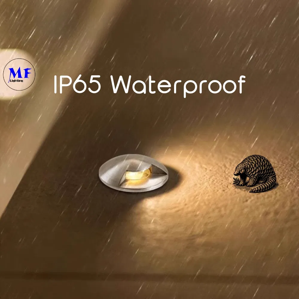 سعر المصنع 12V IP65 ضوء ممر LED مقاوم للماء ضوء مدفون تحت الأرض للحدائق والأرصفة مع تعديل زاوية الإضاءة الديناميكية