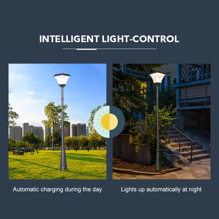 أضواء مسار شمسية LED خارجية للفناء والحديقة