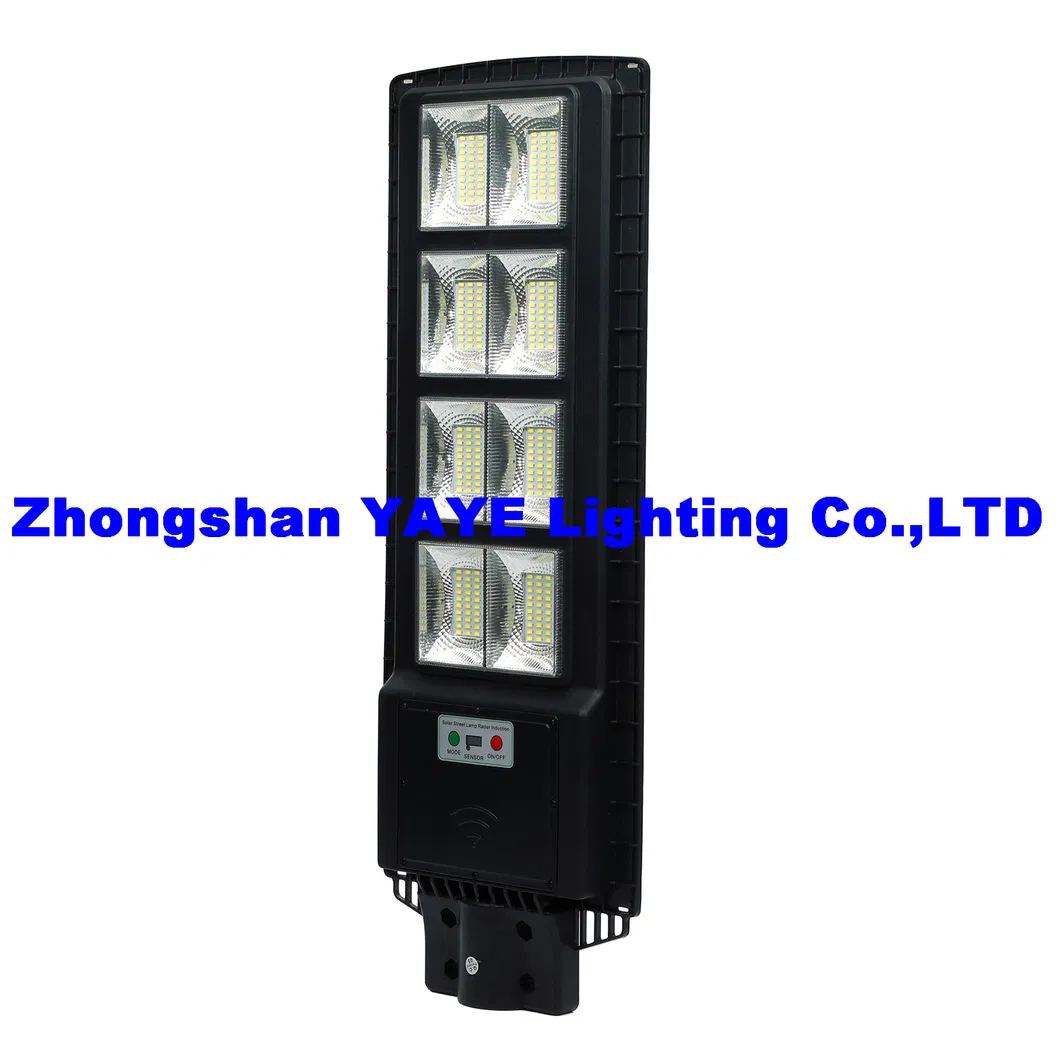 ضوء شارع حديقة LED شمسي متعدد الاستخدامات مع أوضاع التحكم