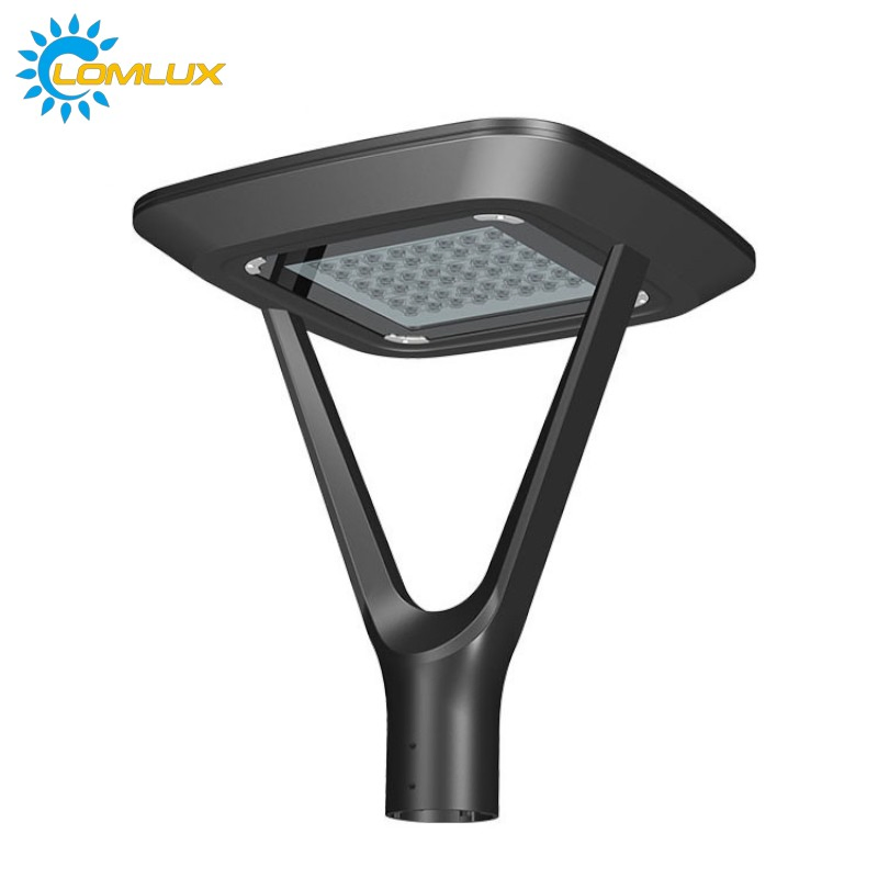 مصباح عمود حديقة حديث بتقنية LED لمواقف السيارات التجارية