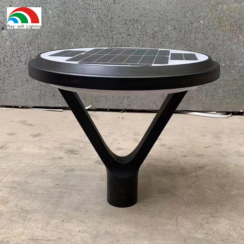 مصباح خارجي شمسي ذكي لتصميم الحدائق أو الفيلات، أضواء تنسيق الحدائق الشمسية LED