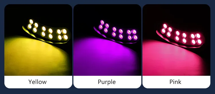 تأثير ضوء هوج تري LED
