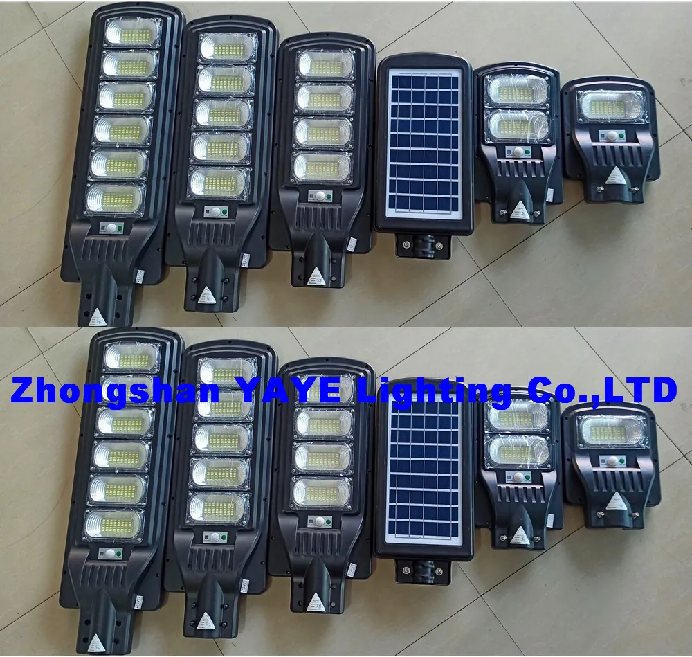 ضوء شارع حديقة LED شمسي متعدد الاستخدامات مع أوضاع التحكم