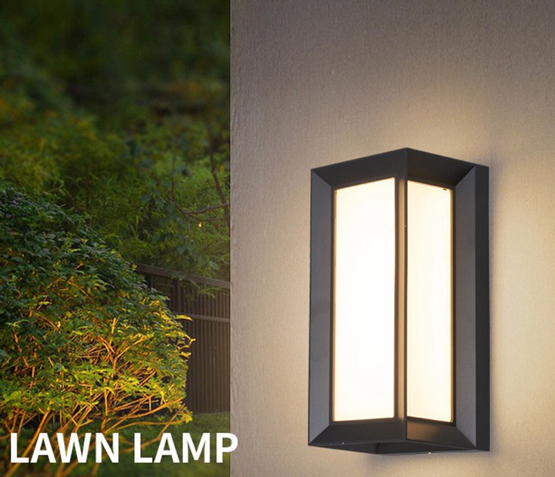 مصباح LED بحساس حركة للاستخدام الخارجي - مدخل، فناء، وحديقة