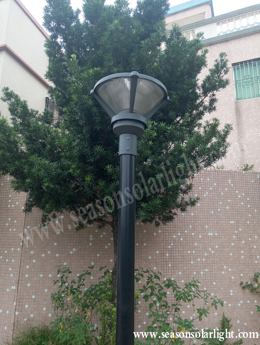 ألو. إضاءة فيلا سكنية خارجية موفرة للطاقة مصباح شمسي لإضاءة الحدائق مع ضوء LED