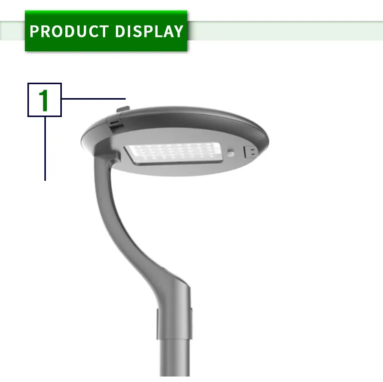 إضاءة حديقة LED 40W للإضاءة الخارجية لمركز تجاري