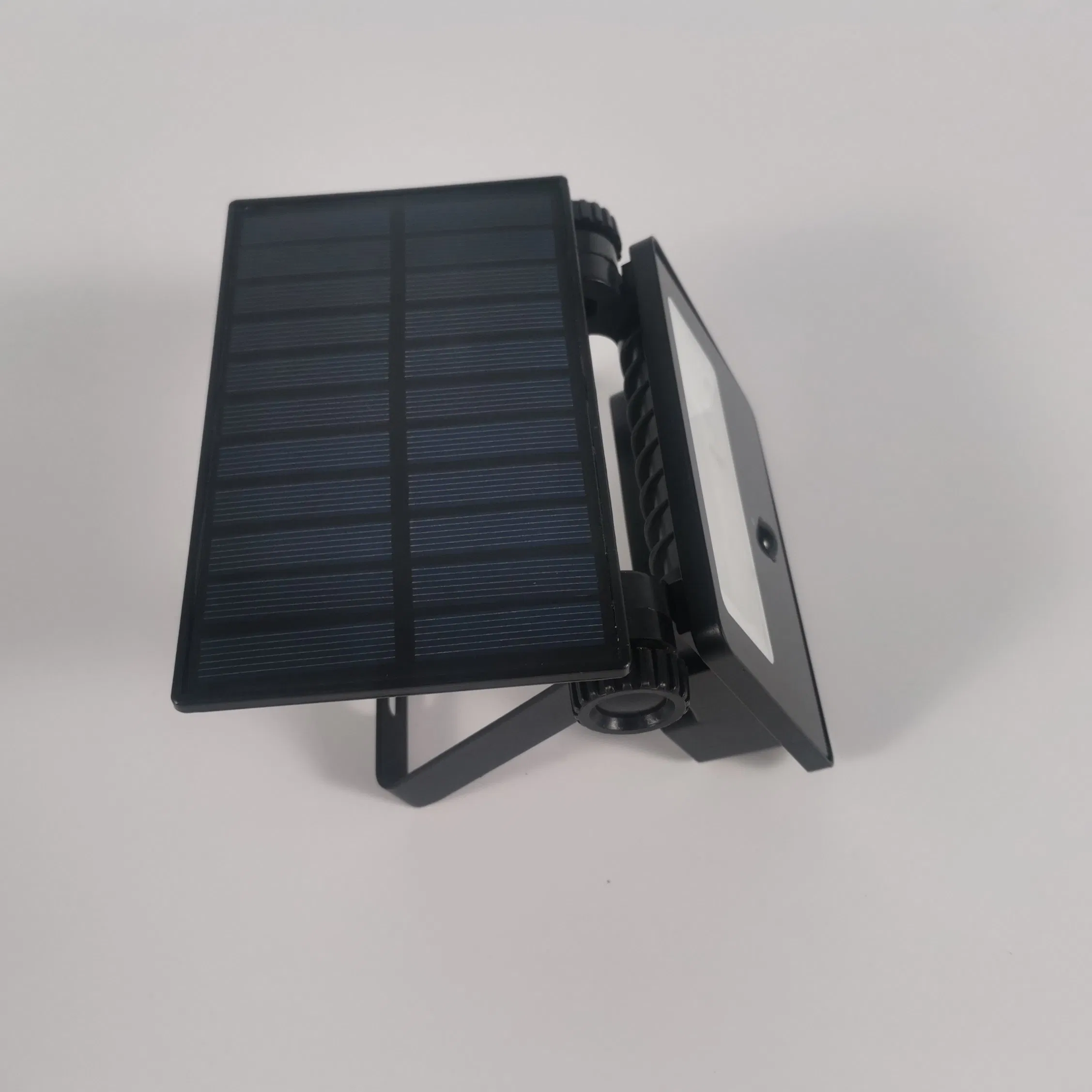 مصباح حائط LED ذكي خارجي قابل للطي مع استشعار ضوئي يعمل بالطاقة الشمسية بجهد 12V للحدائق والحدود