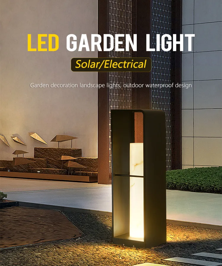 إضاءة ديكور LED الحديثة الخارجية للحديقة IP65