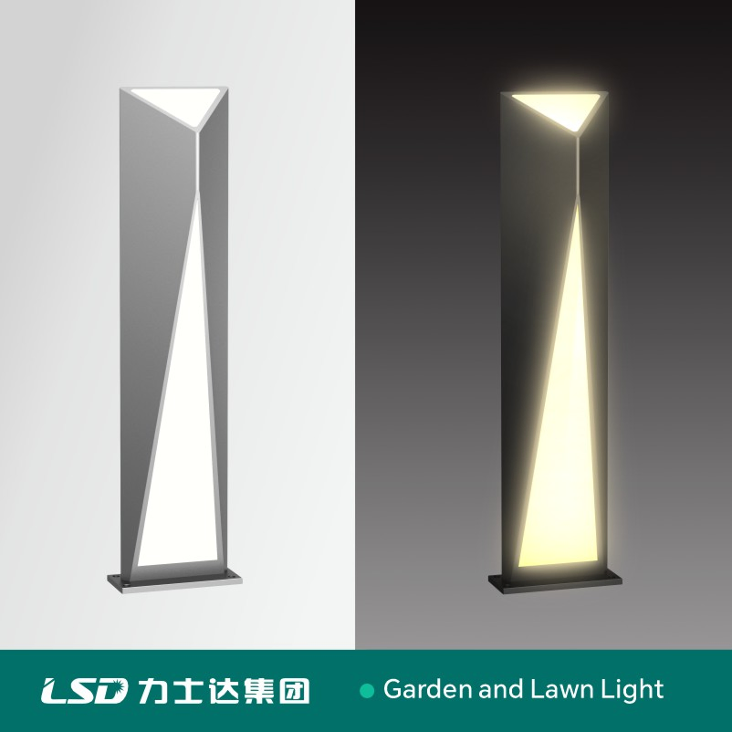 بيع ساخن مسار زينة حديث خارجي منظر طبيعي IP68 ضوء حديقة ساحة فناء LED مقاوم للماء 8W-50W سعر المصنع لتخصيص قمة العمود