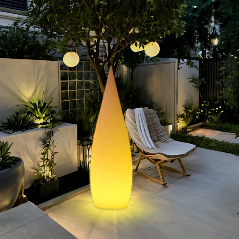 مصباح أرضي LED مقاوم للماء للحديقة مصباح مضيء للزينة