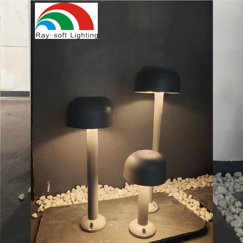 حديث بسيط 12W LED IP65 مقاوم للماء في الهواء الطلق من سبائك الألومنيوم إضاءة ممر الفيلات حديقة المناظر الطبيعية إضاءة العشب عمود الإضاءة