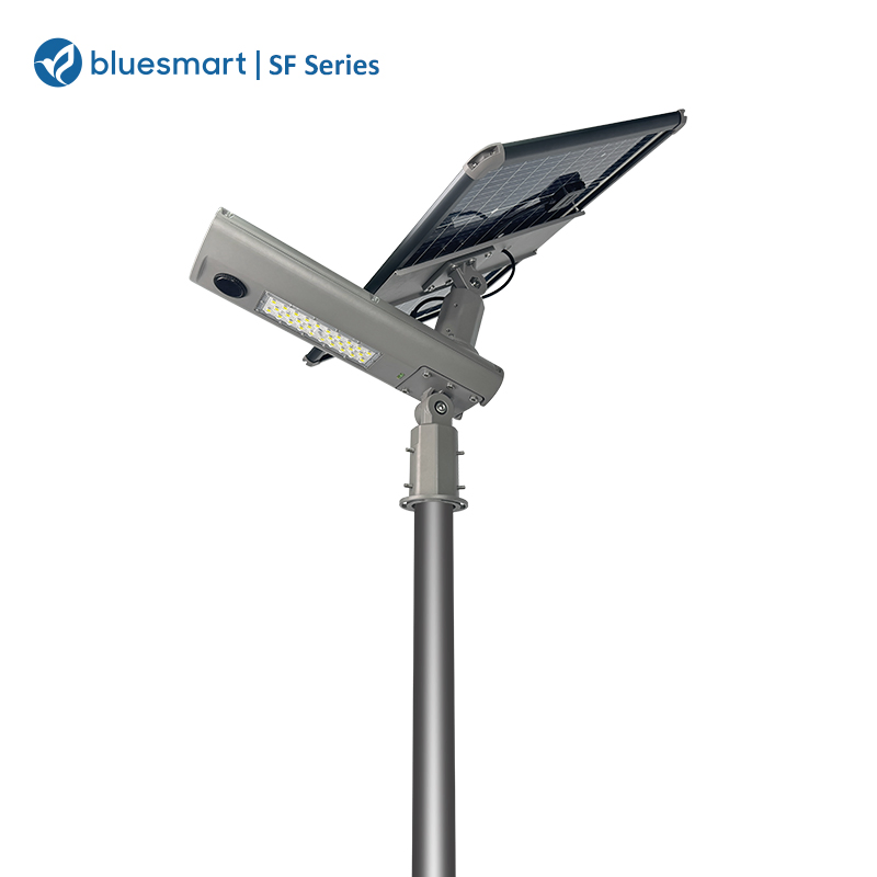 40W 60W 80W 100W مصباح شارع LED شمسي متكامل لجميع الأغراض للحدائق والمنتزهات والمسارات