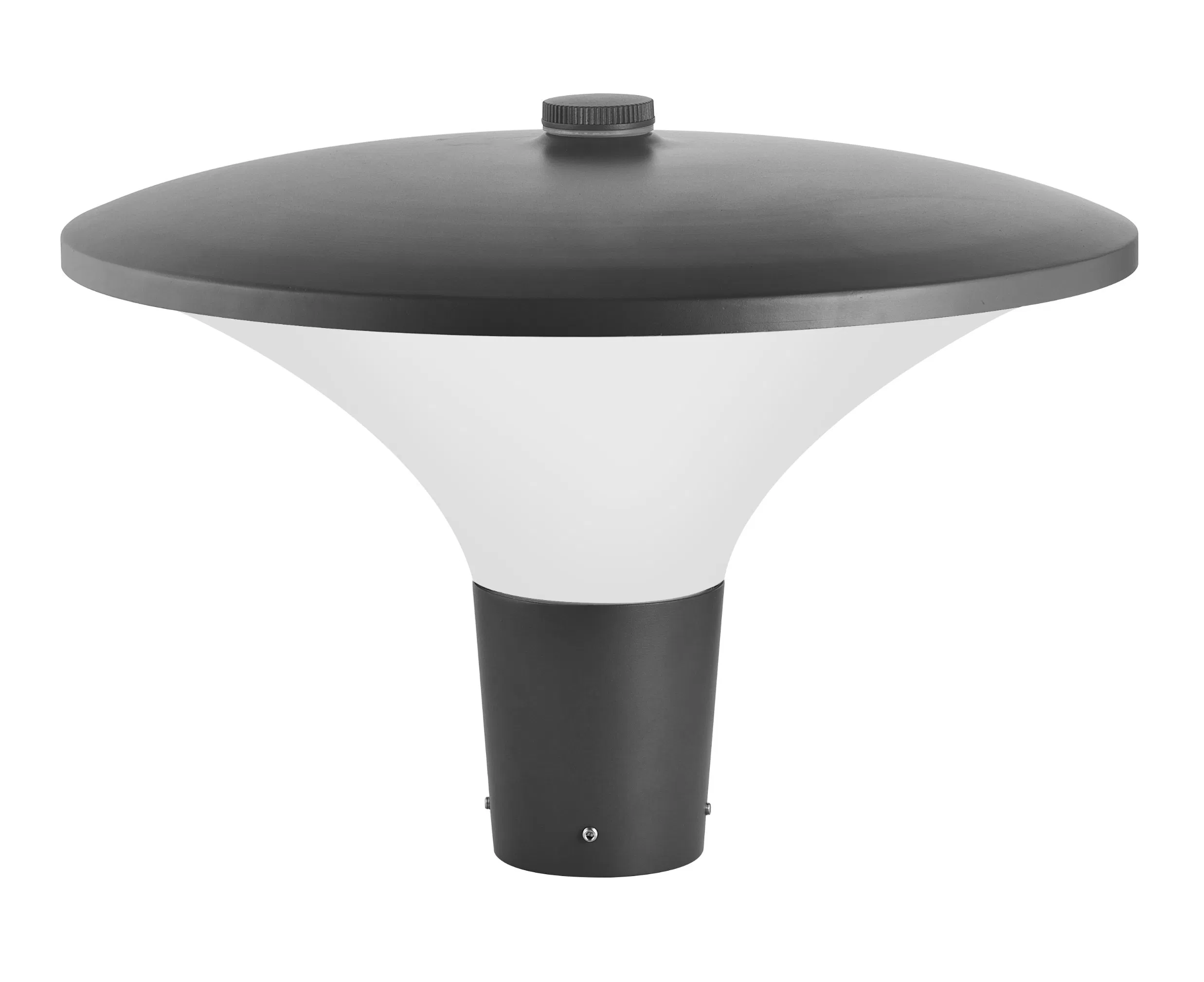 مصباح خارجي LED من الألمنيوم المصبوب P65 مقاوم للماء 30W 40W 60W 90W إضاءة حديقة مثبت على عمود للفناء