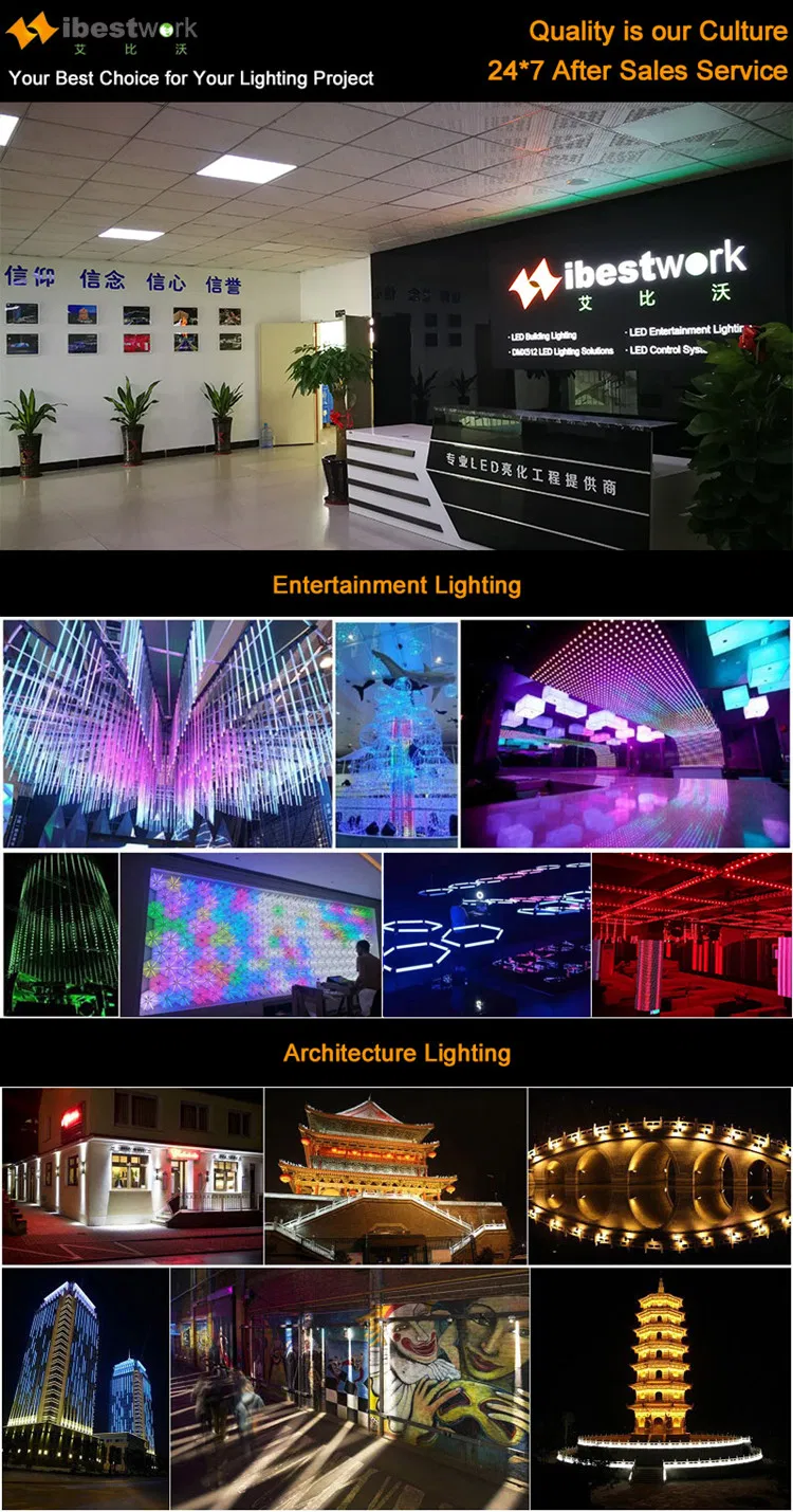 مصباح كرة معلق قابل للتعتيم في الهواء الطلق من نوع LED مع إضاءة متحركة للحديقة والمسرح 360 درجة 50mm