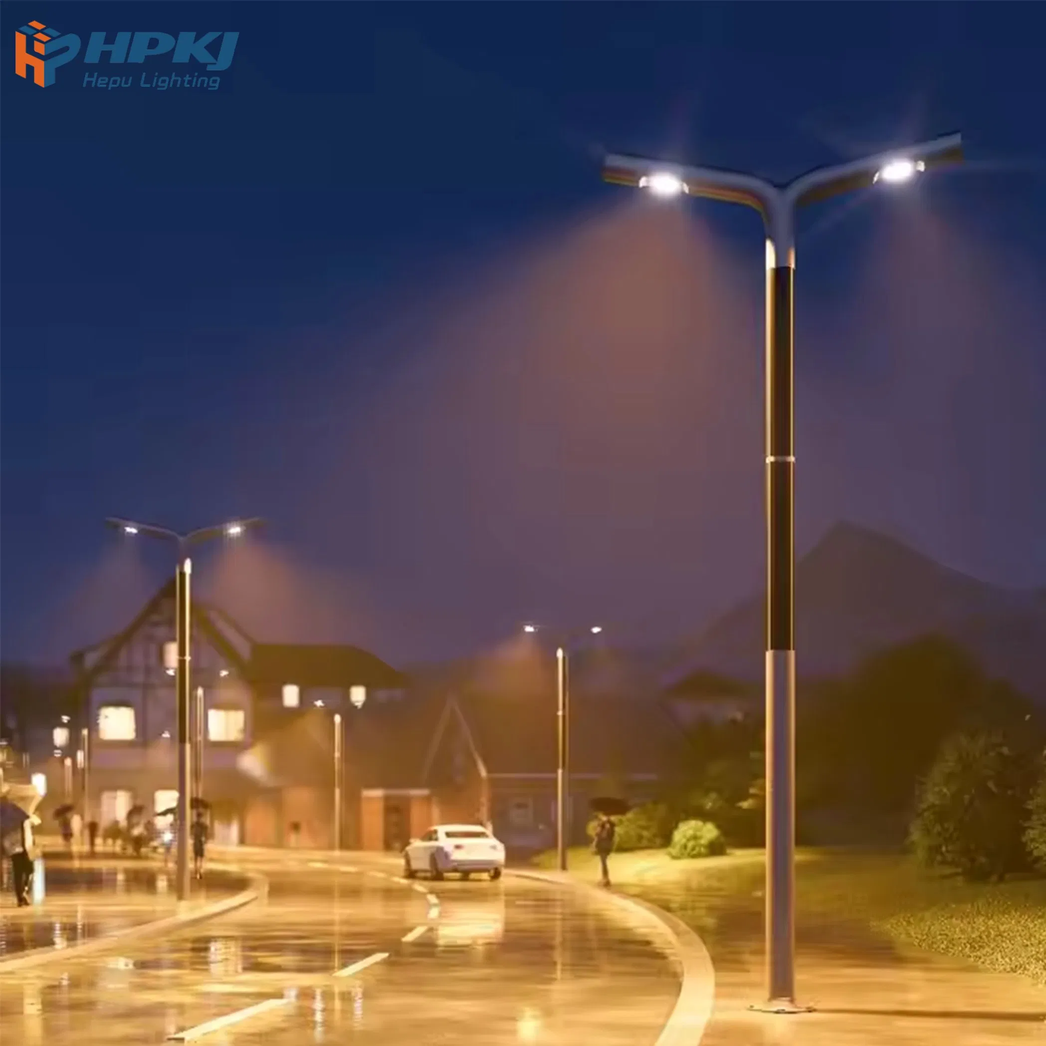 ضوء حديقة شمسي LED خارجي للحديقة، الساحة، الممر، المسار الشمسي