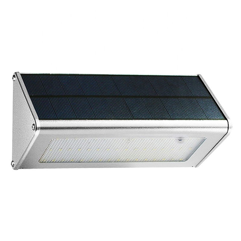 حديقة ذكية خارجية ديكور ضوء جدار LED الشمسية ضوء الشمس في الهواء الطلق الطاقة الشمسية ضوء LED