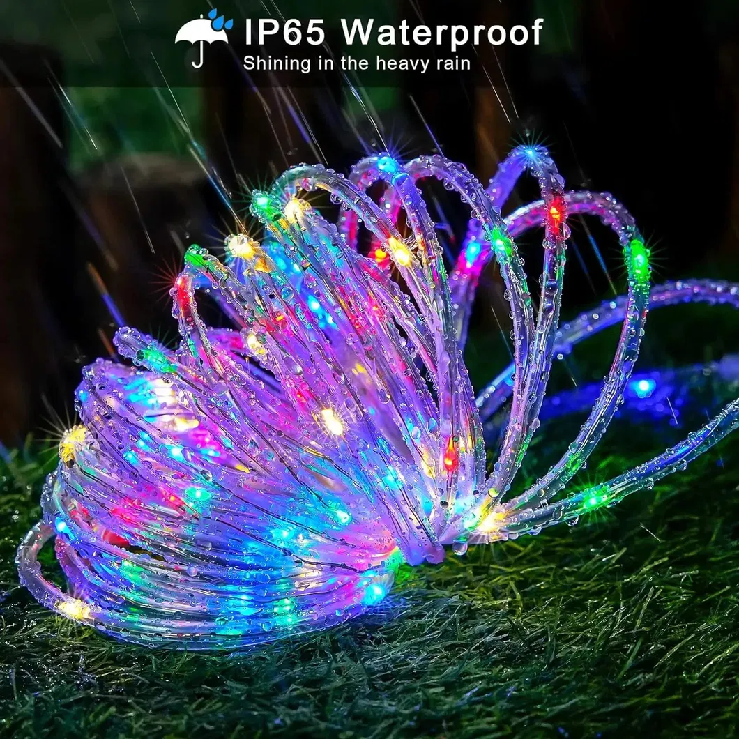 أضواء LED خيطية 7.3m ملونة RGB للاحتفالات والأحزاب وأضواء الزينة الخارجية والحدائق
