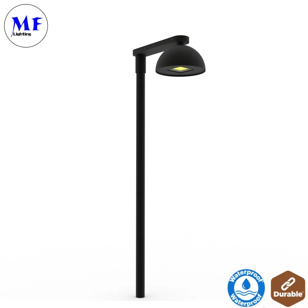 سعر المصنع 50W 60W 120W IP65 ضوء حديقة دائري LED مثبت على الحائط من الألمنيوم المقاوم للماء لساحة وقوف السيارات وممر الشارع