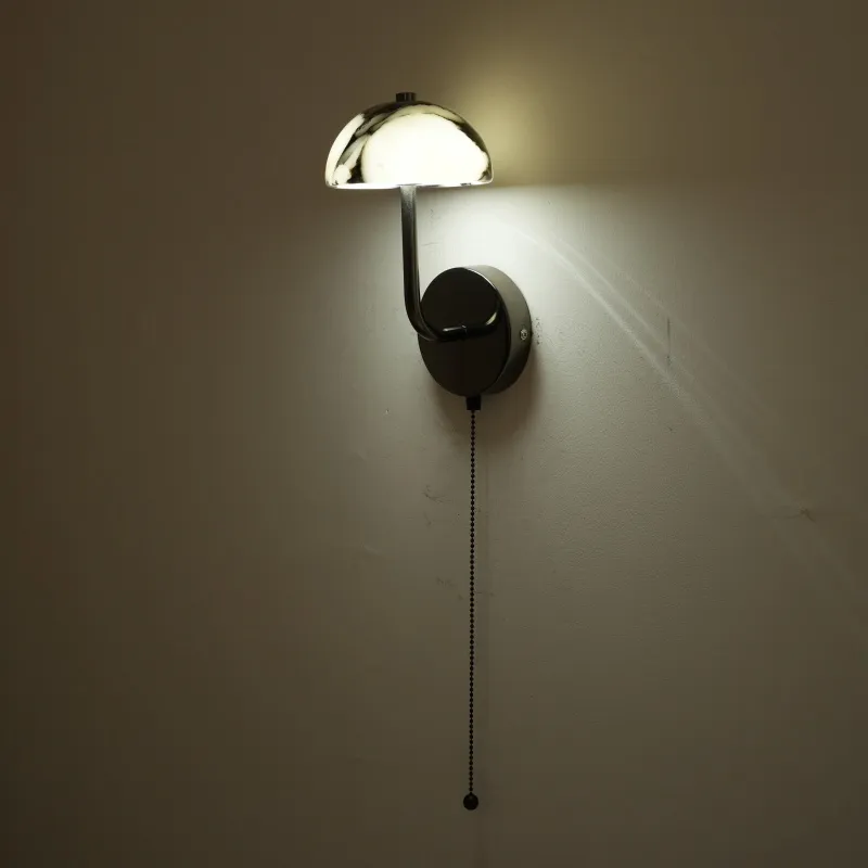 مصباح حائط زينة فاخر بإضاءة LED إيطالي لغرفة المعيشة أو مقهى أو معرض أو حديقة أو فيلا من الحجر الطبيعي الرخام (ZY-BG007)