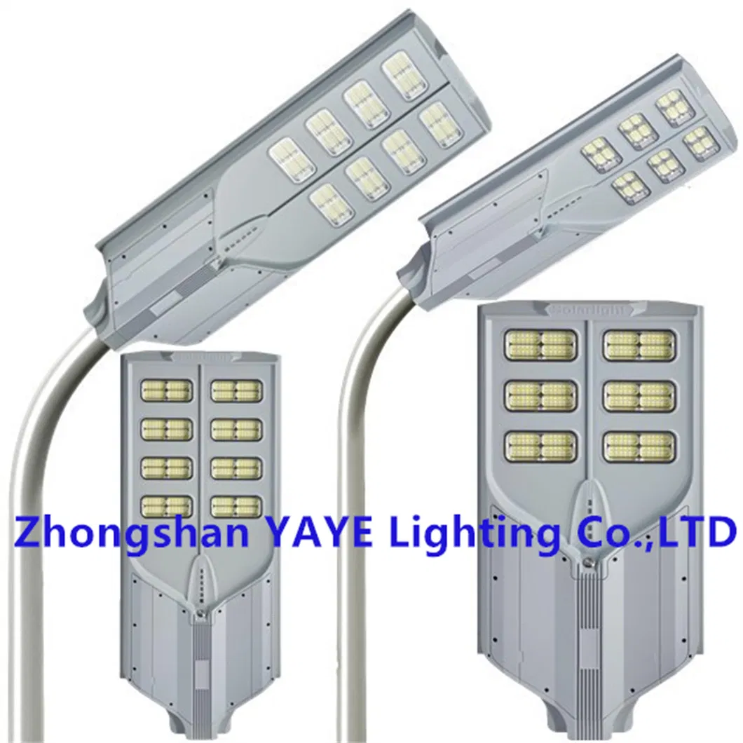 مصنع الطاقة الشمسية في الصين من الألمنيوم 2000/1000/800/600/500W/400/300/200/100W مستشعر LED IP66 شارع خارجي متكامل مع كاميرا مصباح حديقة LED COB من ABS مصباح فيضان على الجدار للطريق