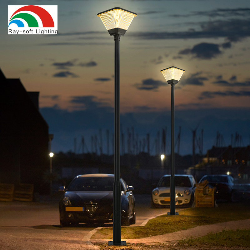 30W وحدة LED خاصة على شكل مربع بالجملة من الألمنيوم في الهواء الطلق IP65 إضاءة حديقة للمسار والشارع والفناء والفيلا المقاومة للماء