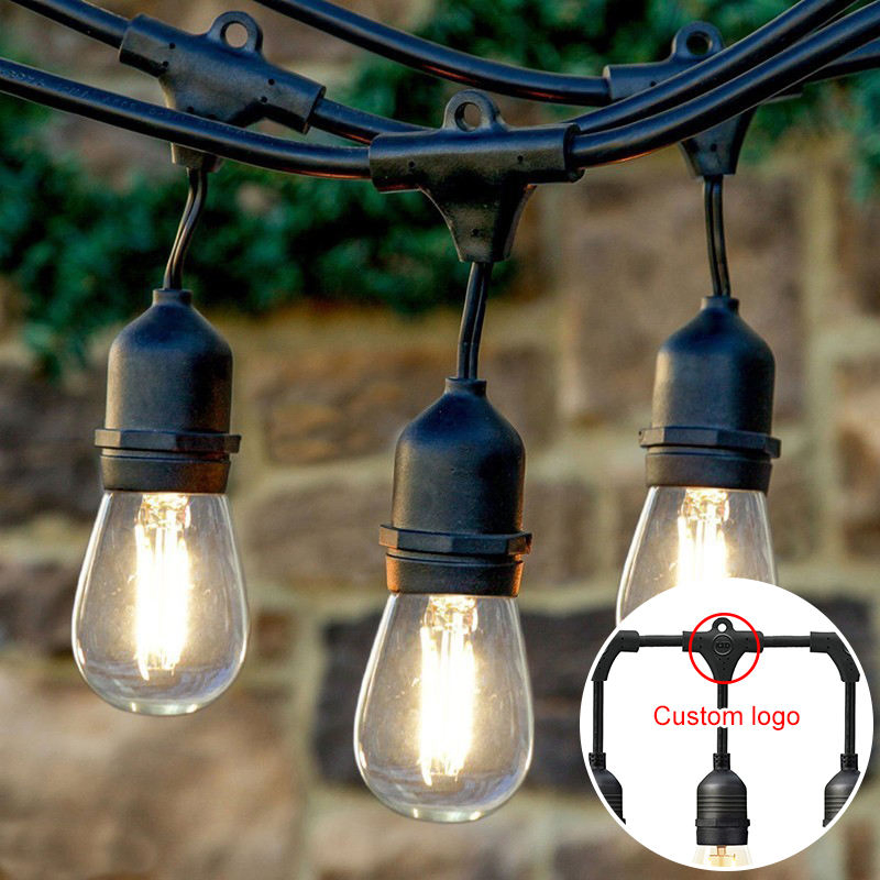حديقة خارجية IP65 15m ضوء عيد الميلاد LED تجاري