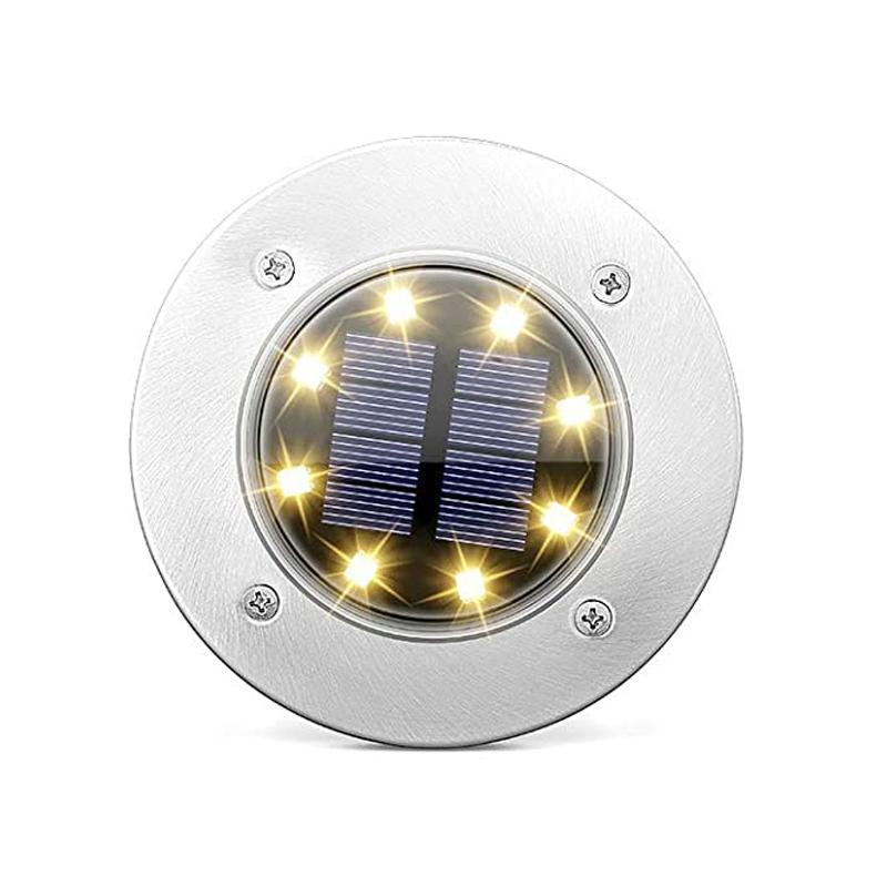 قاعدة مصباح حديقة مثبتة على الأرض لاستبدال أضواء الشمسية LED
