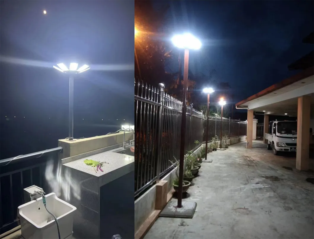 قاد [High Quality Solar UFO] ضوء لطريق حديقة ميدان Street Light with Motion Sensor (ضوء الشارع مع مستشعر الحركة
