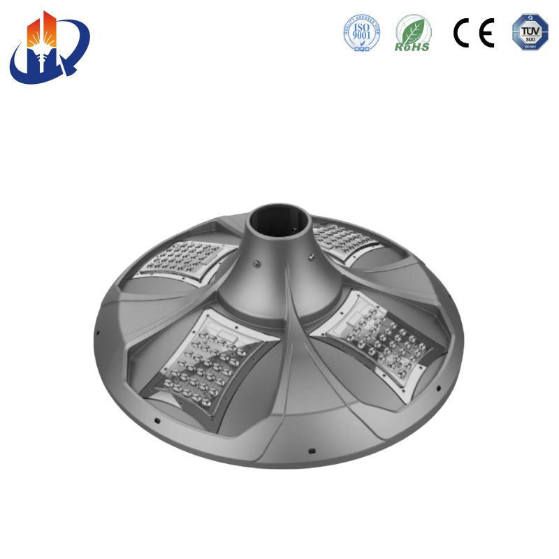 ضوء حديقة شمسي دائري LED أوروبي 40W إضاءة حديقة إضاءة فيلا