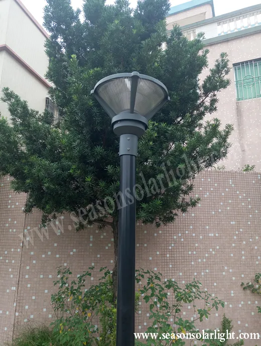ألو. إضاءة فيلا سكنية خارجية موفرة للطاقة مصباح شمسي لإضاءة الحدائق مع ضوء LED