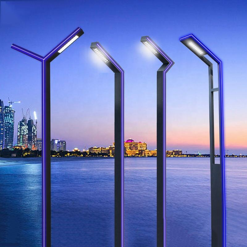 مصباح ساحة استشعار الجسم البشري في الهواء الطلق، مقاوم للماء، يعمل بالطاقة الشمسية، مصباح LED للحديقة، فيلا، إضاءة ممرات الساحة، مصباح الشارع