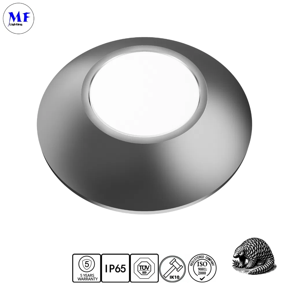 سعر المصنع 12V IP65 ضوء ممر LED مقاوم للماء ضوء مدفون تحت الأرض للحدائق والأرصفة مع تعديل زاوية الإضاءة الديناميكية