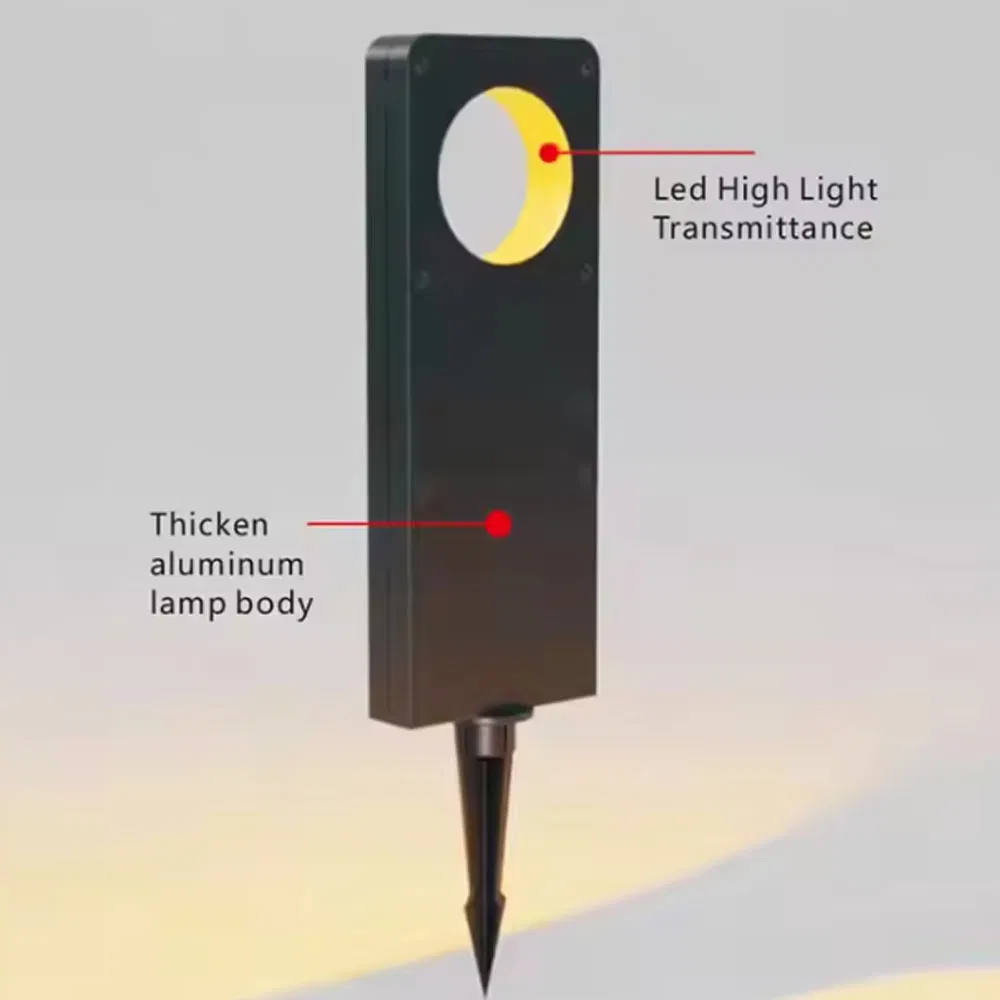 تصميم حديث فاخر إضاءة مناظر طبيعية مقاومة للماء أضواء ممرات خارجية مصباح حديقة LED كروي