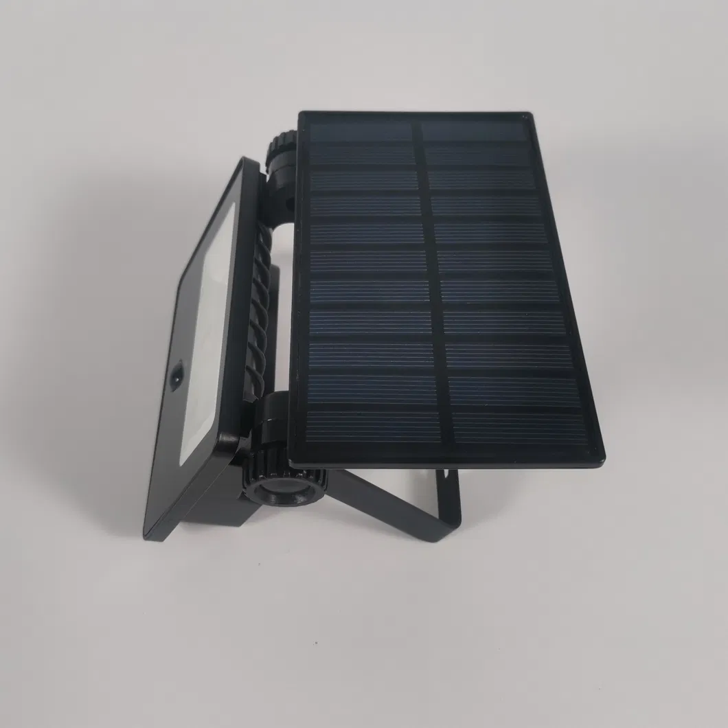 مصباح حائط LED ذكي خارجي قابل للطي مع استشعار ضوئي يعمل بالطاقة الشمسية بجهد 12V للحدائق والحدود