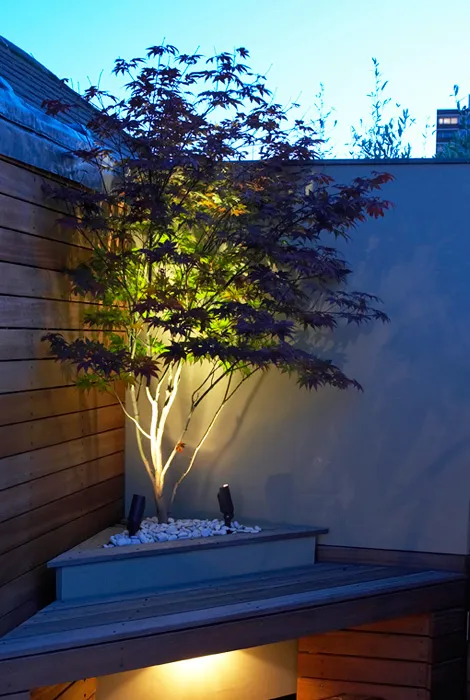 مصباح حديقة كشاف ضوء فاضح متعدد الأنماط 4W ضوء فاضح LED RGB