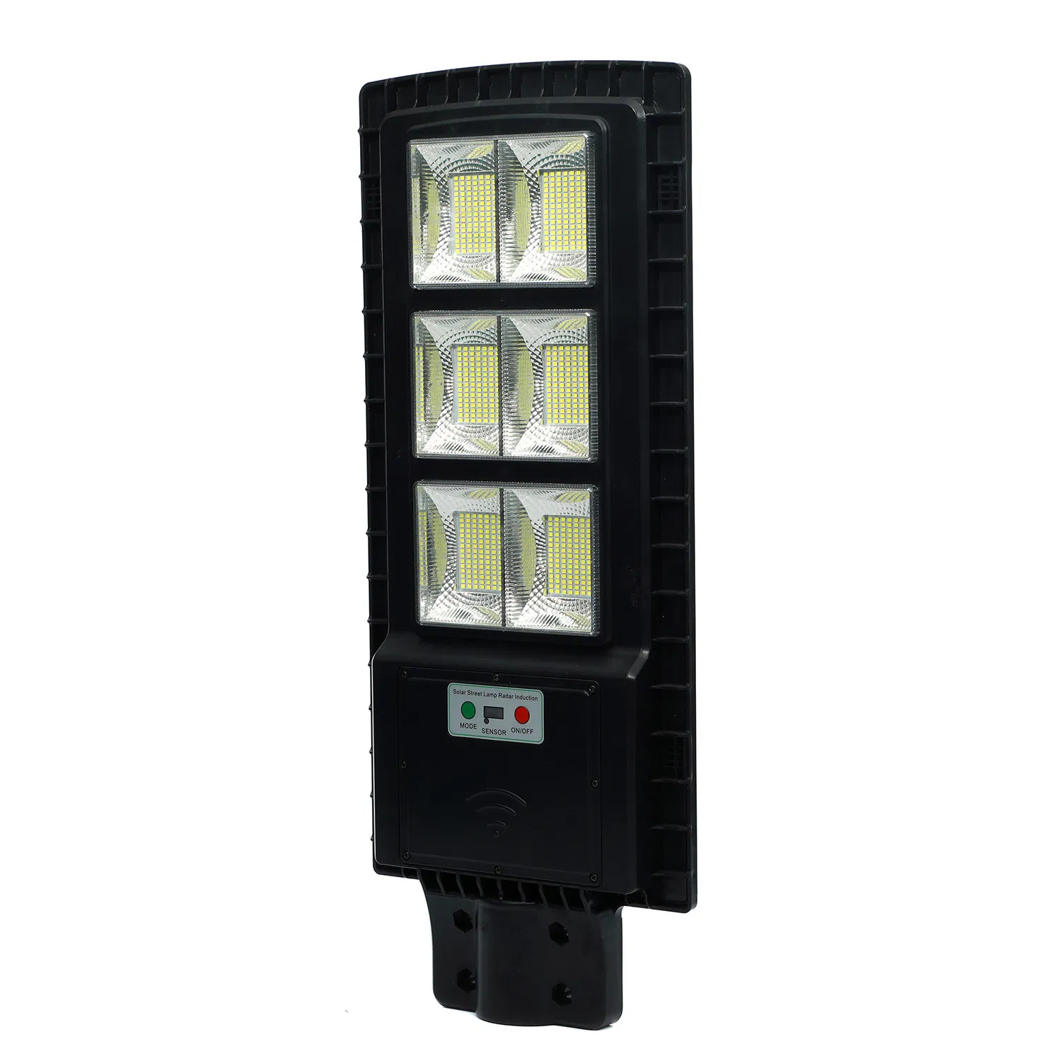 يaye 2021 بيع ساخن 90W ضوء شارع حديقة LED شمسي متعدد الاستخدامات مع أوضاع التحكم: ضوء + توقيت + تحكم راداري / مستشعر حركة + وحدة تحكم PIR