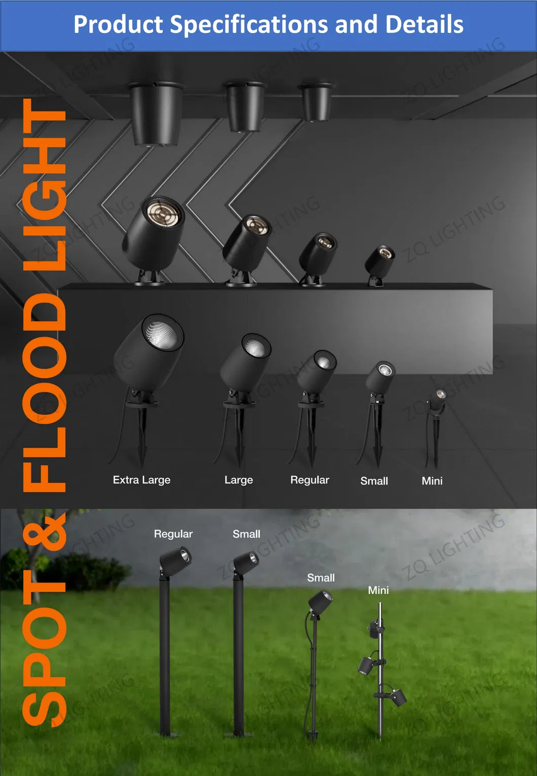 بيع ساخن ضوء LED ضوء حديقة OEM ضوء خارجي شمسي ضوء عمود ضوء بولارد ضوء قمة بقعة ضوء منظر طبيعي
