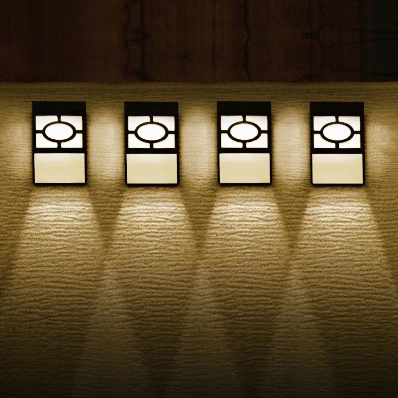 إضاءة زينة عيد الميلاد الشمسية LED RGB للحديقة والسياج والفناء والجدار