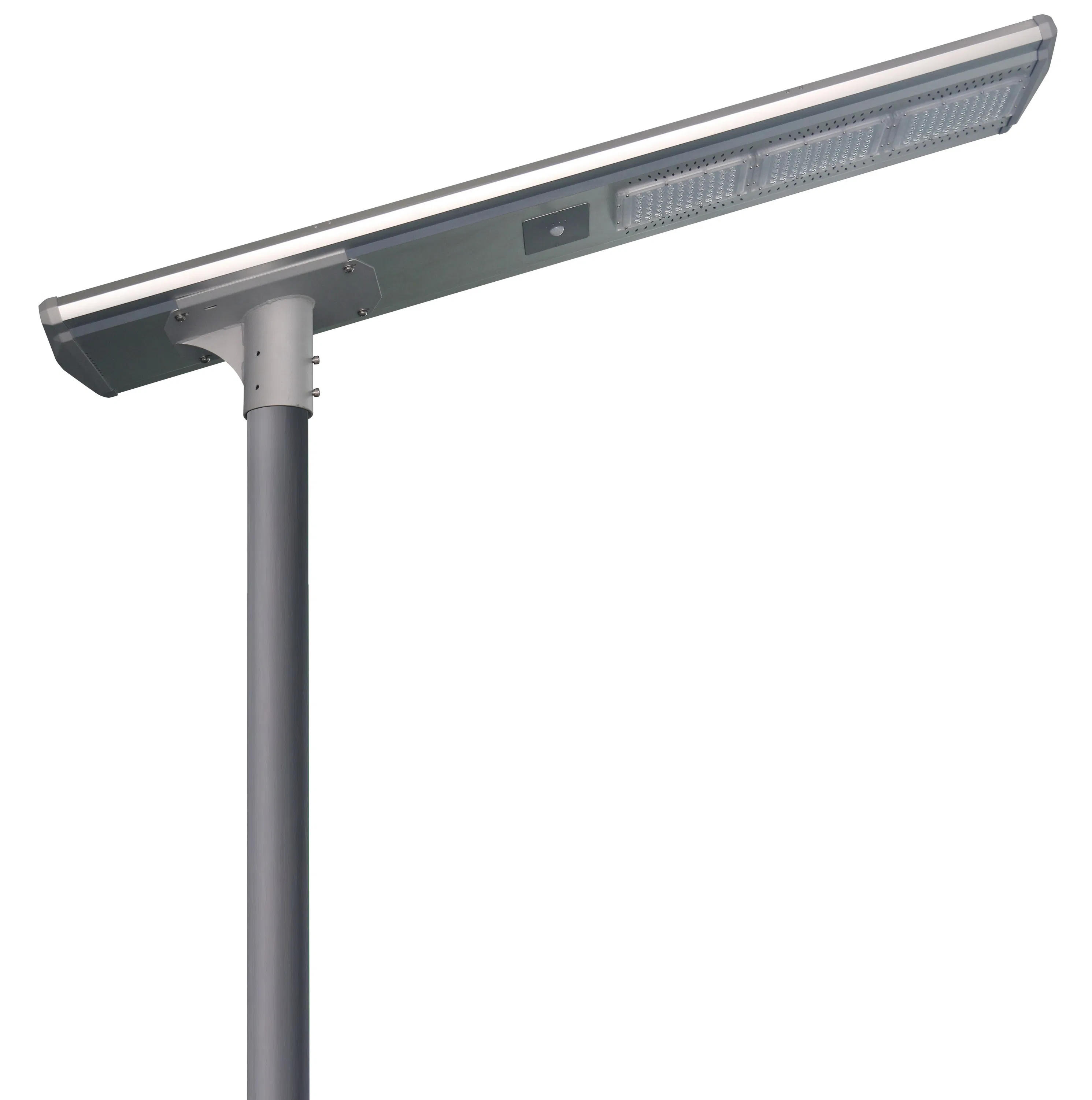 مصباح حديقة تجاري متكامل للطاقة الشمسية LED للإضاءة في مواقف السيارات والشوارع