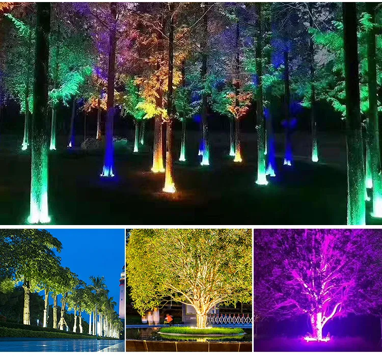 تأثير ضوء هوج تري LED