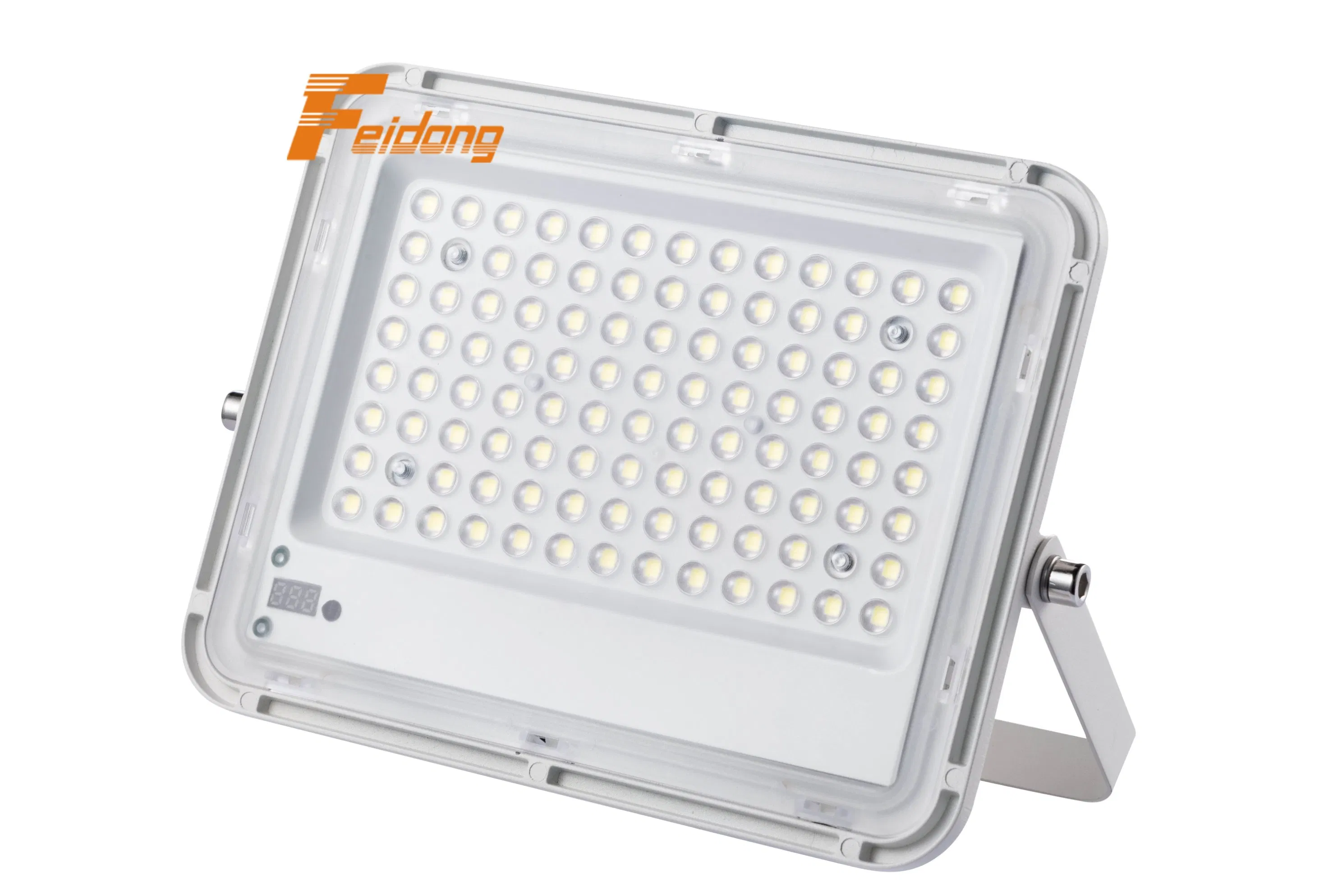 مصباح LED شمسي من الألمنيوم مقاوم للماء للأمان في الهواء الطلق مع مستشعر حركة للحديقة مصباح شمسي ذكي