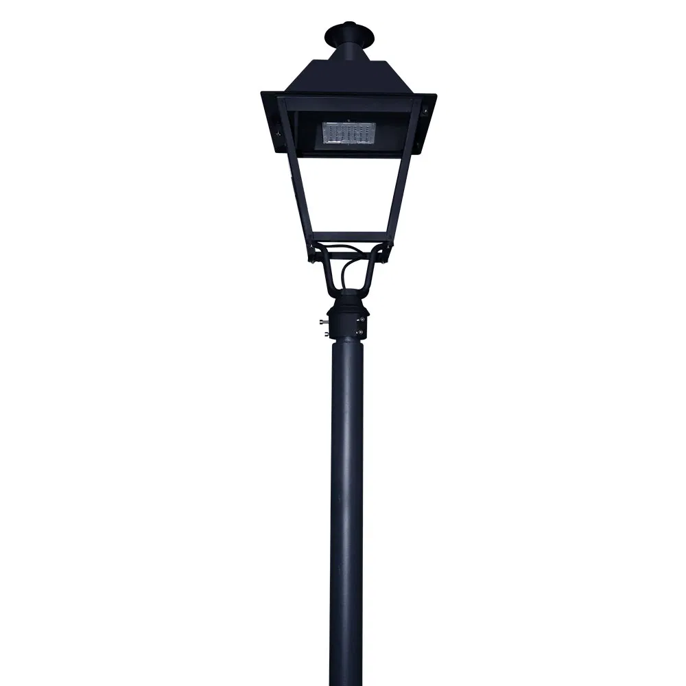 2020 تصميم جديد IP66 أضواء حديقة LED الخارجية مصباح عمود حديقة LED زخرفي