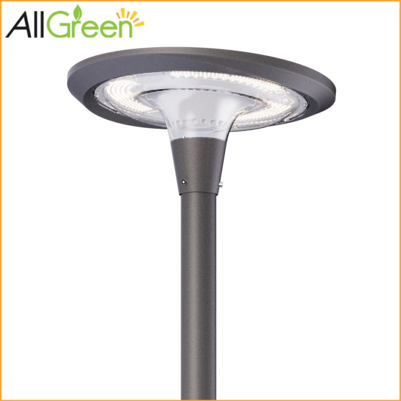 إضاءة حديقة شمسية من AIIGreen Agsg05 أفضل مبيعًا حديثة مقاومة للماء IP66 أفضل أضواء حديقة شمسية خارجية لإضاءة الممرات والمناظر الطبيعية والفناء والساحة مناسبة